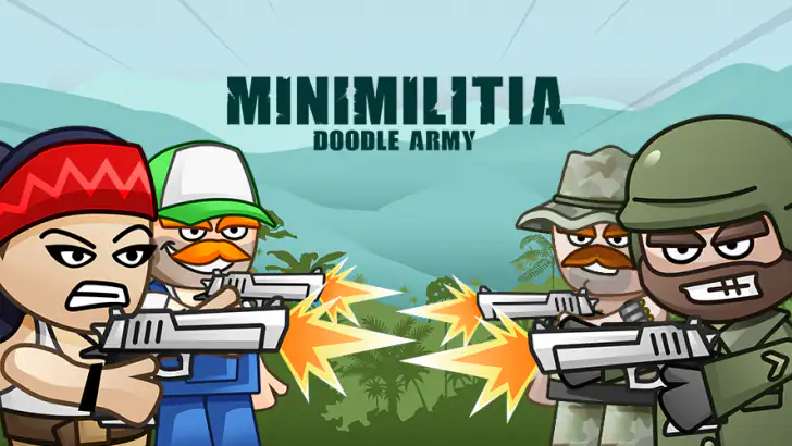 Mini Militia - War.io feature graphic