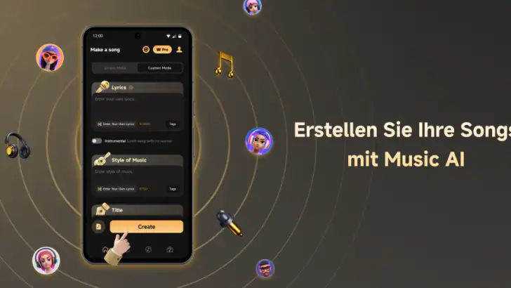 Music AI - Musik-KI Lieder feature graphic