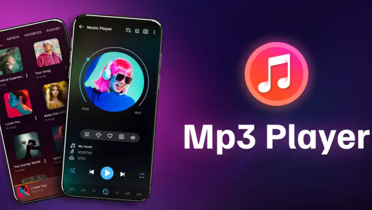 Musikspieler feature graphic