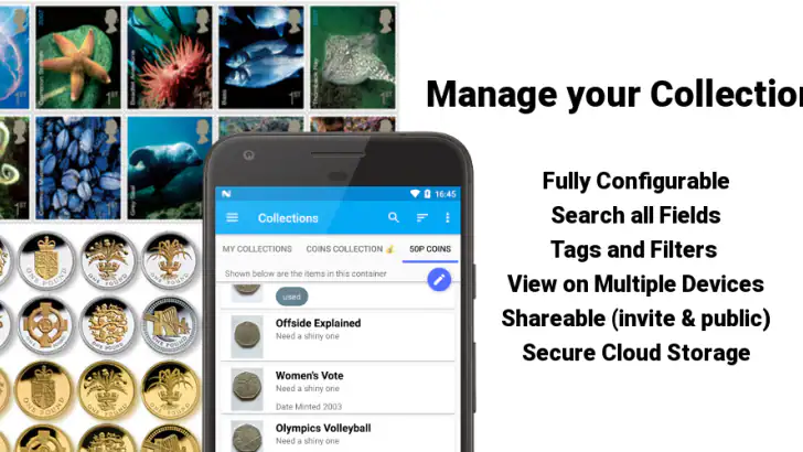 My Collections feature graphic