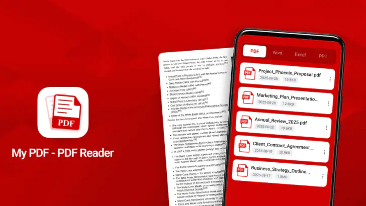 My PDF - PDF Reader feature graphic