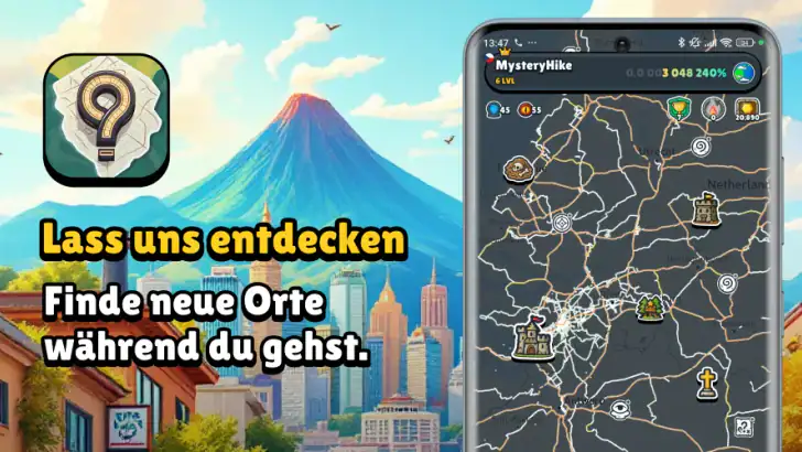 MysteryHike: Reisen & Wandern feature graphic