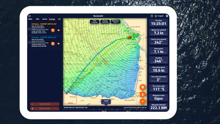 NavimetriX – Wetterrouting feature graphic