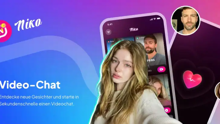 Niko - Video Chat & Spaß feature graphic