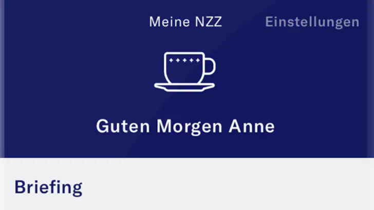 NZZ Nachrichten feature graphic
