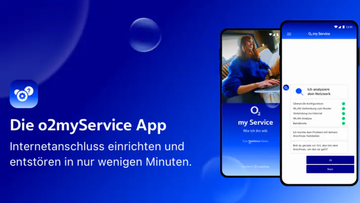 o2 my Service feature graphic