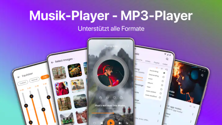 Offline Musikplayer feature graphic