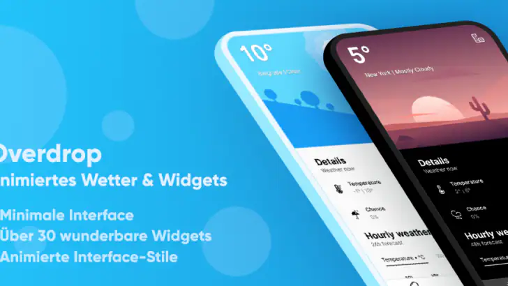 Overdrop Pro Schlüssel feature graphic