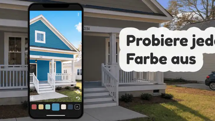 Paint my House: Außenfarbe feature graphic