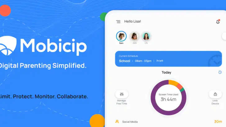 Parental Control App: Mobicip feature graphic