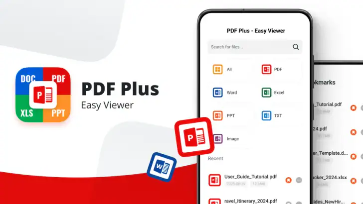 PDF Plus - Easy Viewer feature graphic