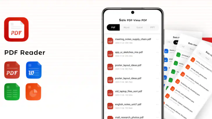 PDF Reader&Editor feature graphic