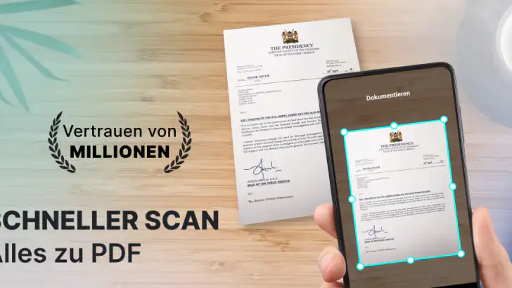 PDF-Scanner-App: Scan zu PDF feature graphic