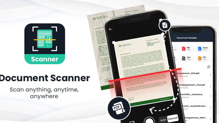PDF-Scanner - Document Scanner feature graphic