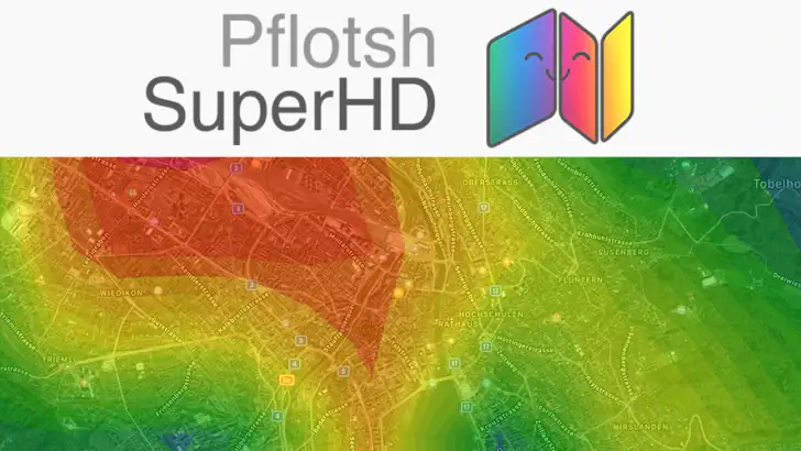 Pflotsh SuperHD feature graphic