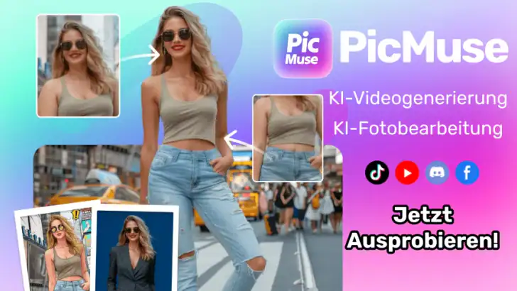 PicMuse: KI Video & KI Foto feature graphic