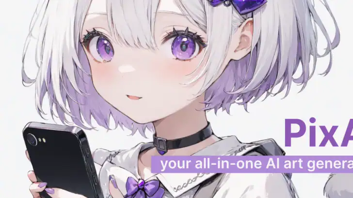 PixAI: AI Anime Generator feature graphic