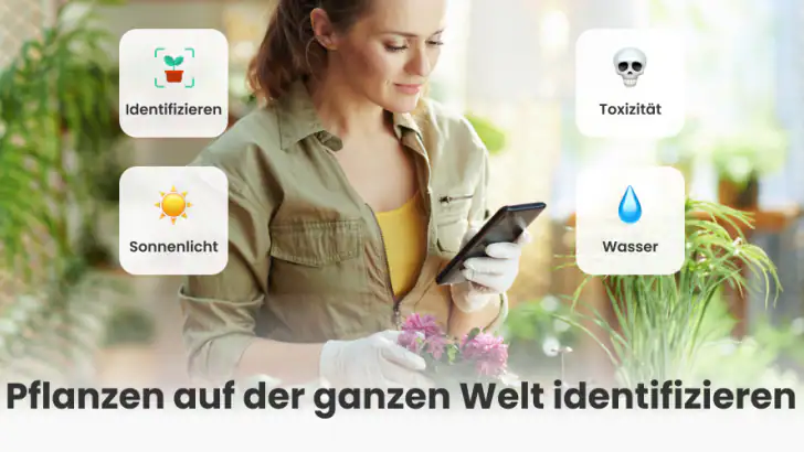 PlantCam: KI-Pflanzenerkennung feature graphic
