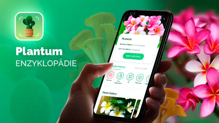 Plantum - Pflanzen bestimmen feature graphic