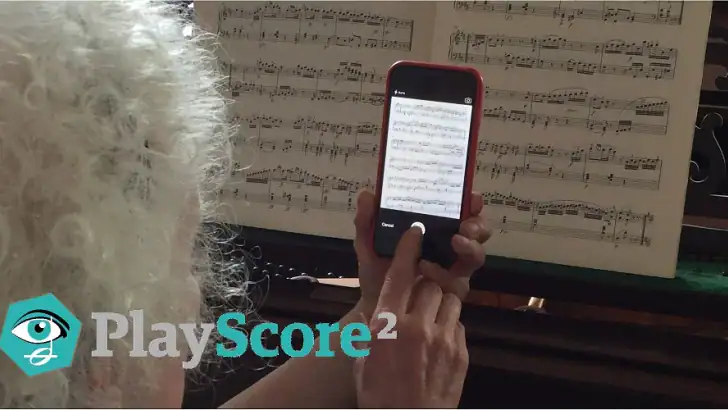 PlayScore2 needs hi-end camera feature graphic