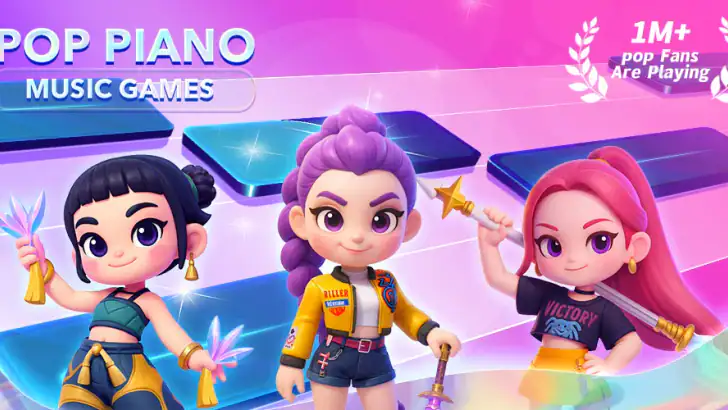 Pop Piano: Musik Spiele feature graphic