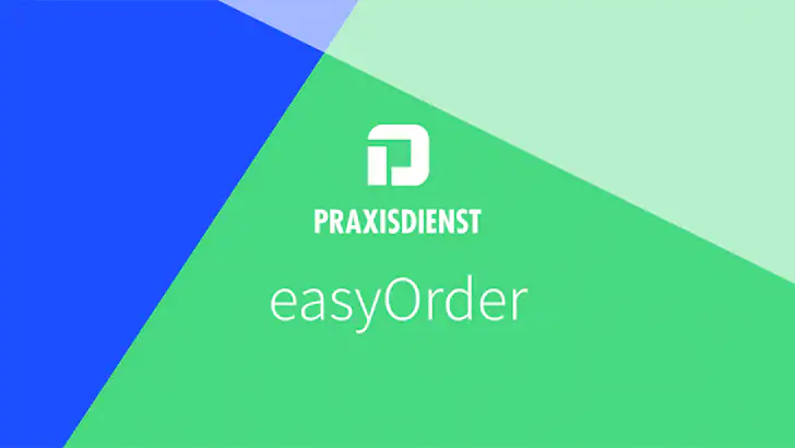 Praxisdienst easyOrder feature graphic