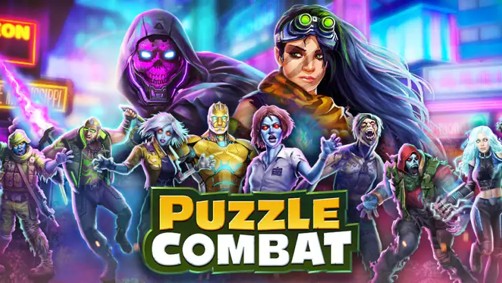 Puzzle Combat: Match-3 RPG feature graphic
