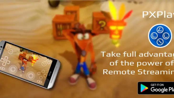 PXPlay: Remote Play feature graphic