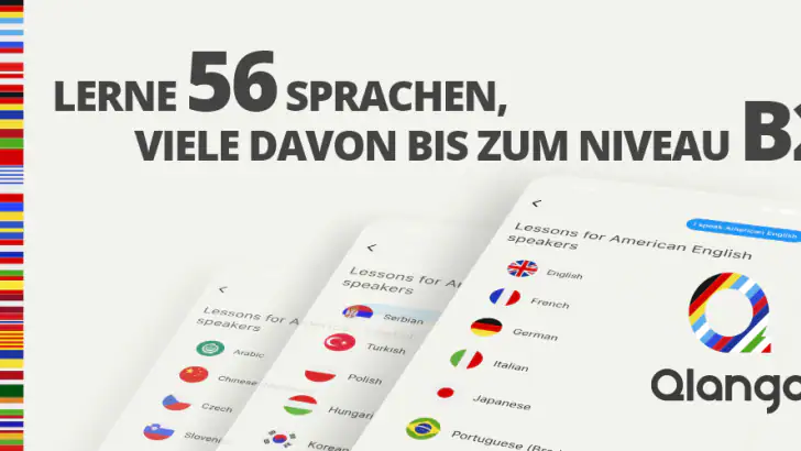 Qlango: Lerne 80+ Sprachen feature graphic