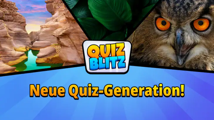 Quiz Blitz: Denkspaß & Rätsel feature graphic
