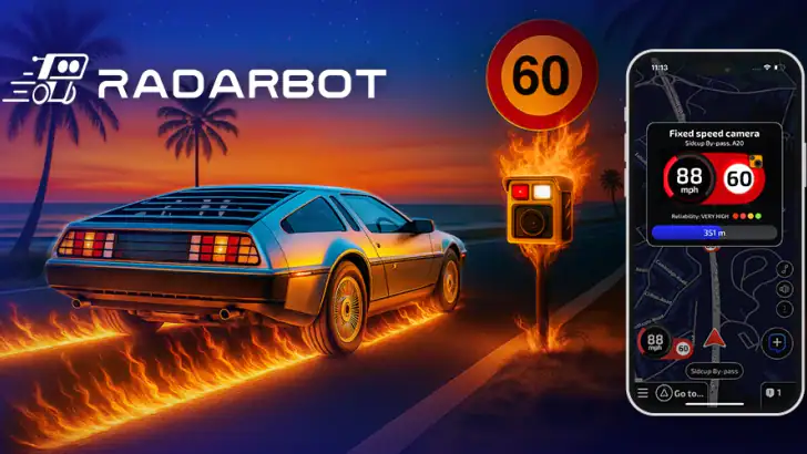 Radarbot: Blitzer Radarwarner feature graphic
