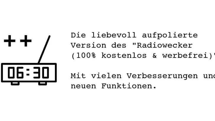 Radiowecker + feature graphic