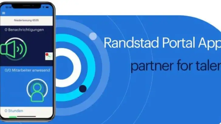 Randstad Portal feature graphic