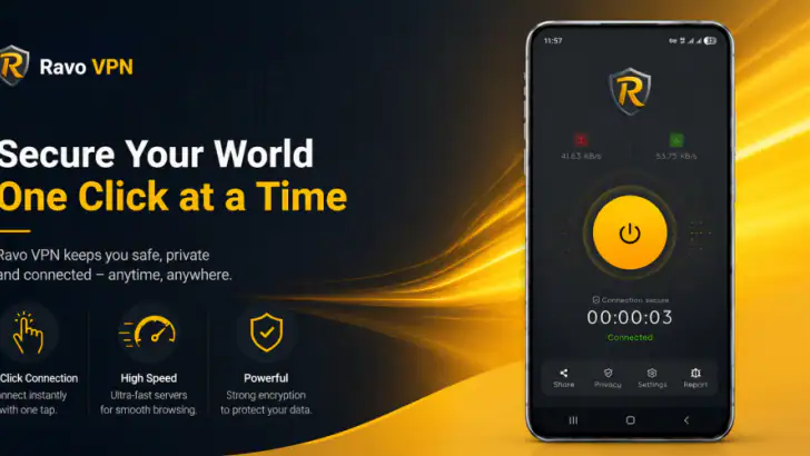 Ravo VPN feature graphic