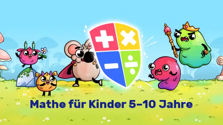 Rechnen-Spiele: Mathe Lernen feature graphic