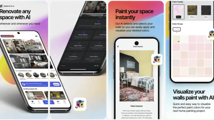 Renovate AI : House Design feature graphic
