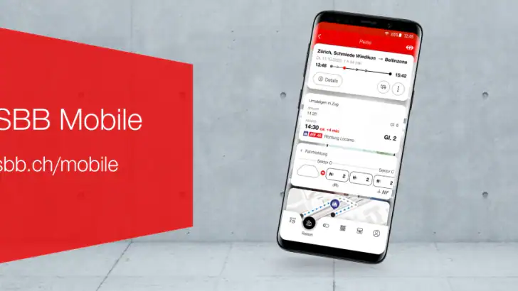 SBB Mobile feature graphic