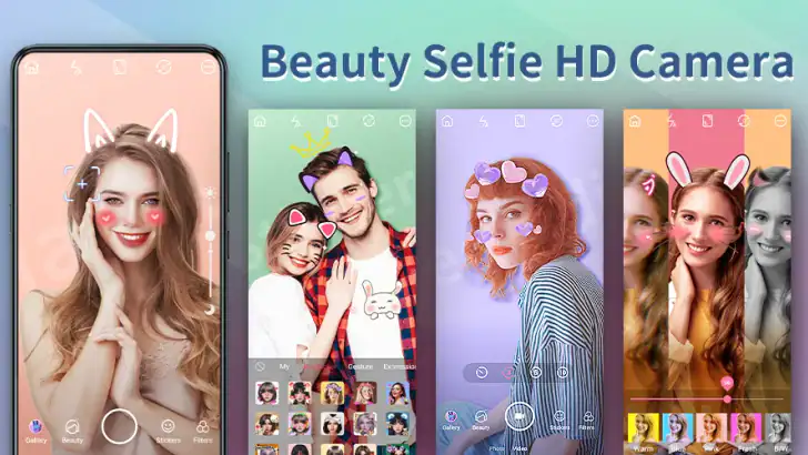 Schönheitskamera-Selfie,Editor feature graphic