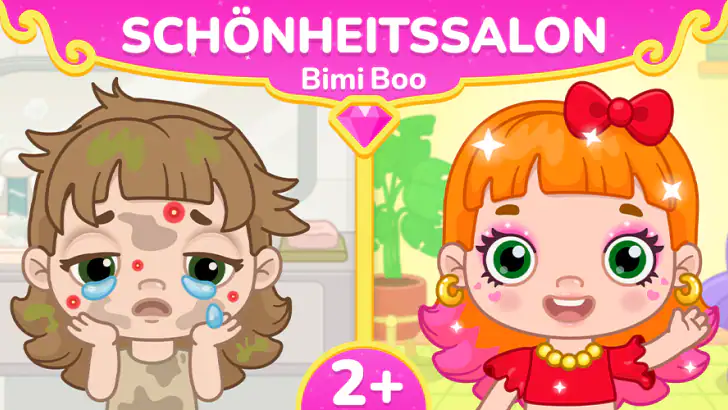 Schönheitssalon für Kinder! feature graphic