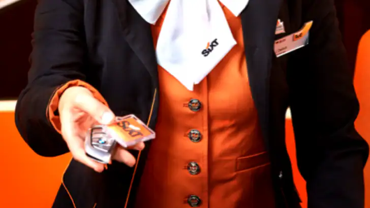 SIXT rent. share. ride. abo. feature graphic