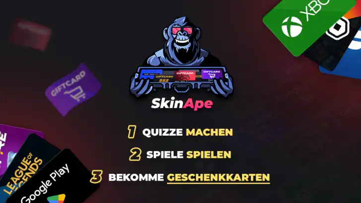 SkinApe for Games & Gift Cards feature graphic