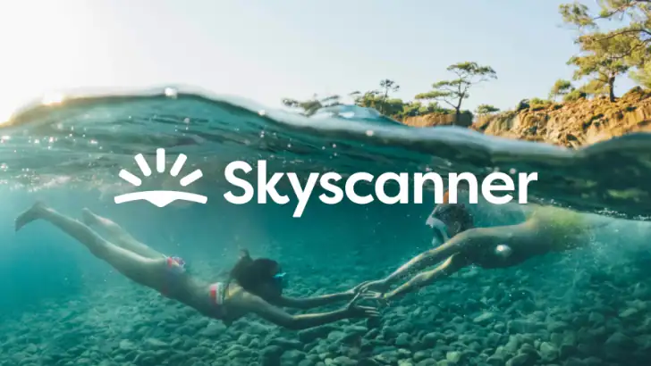 Skyscanner Flüge Hotels Autos feature graphic