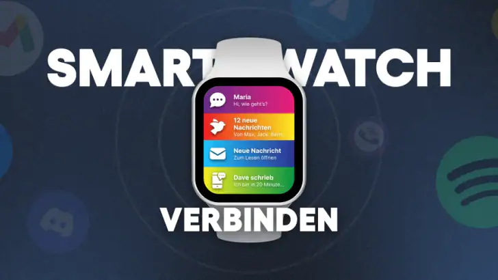 Smartwatch Benachrichtigungen feature graphic