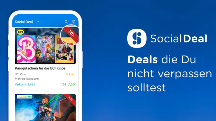 Social Deal - Die besten Deals feature graphic