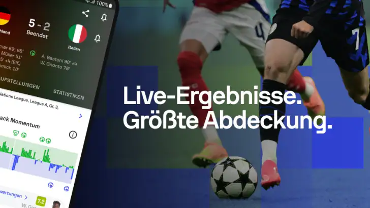 Sofascore: Fussball Ergebnisse feature graphic