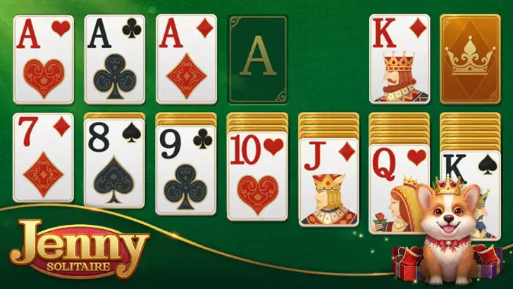 Solitaire -Jennys Kartenspiele feature graphic