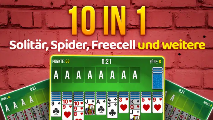 Solitär-Sammlung feature graphic