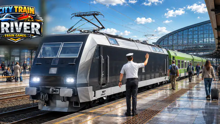 Stadt Bahn Treiber- Bahn Spiel feature graphic
