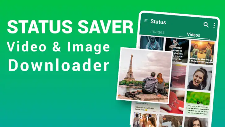 Statut Saver - Download Status feature graphic