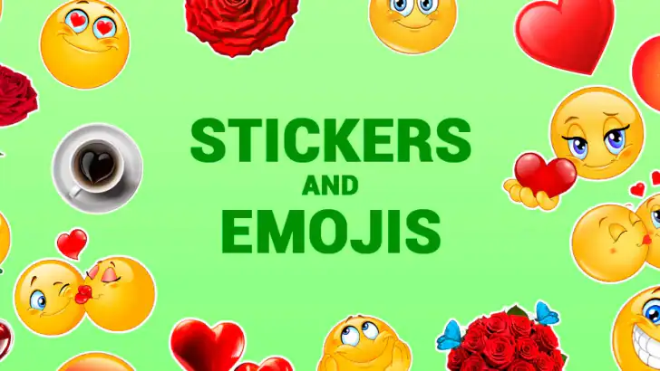 Sticker und emojis - WASticker feature graphic